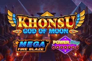 Playtech : Mega Fire Blaze: Khonsu God of Moon PowerPlay Jackpot - LUCKYGAMING138