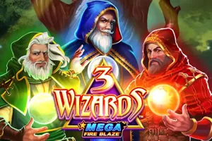 Playtech : Mega Fire Blaze: 3 Wizards - LUCKYGAMING138