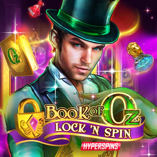Microgaming : Book of Oz Lock N Spin - LUCKYGAMING138