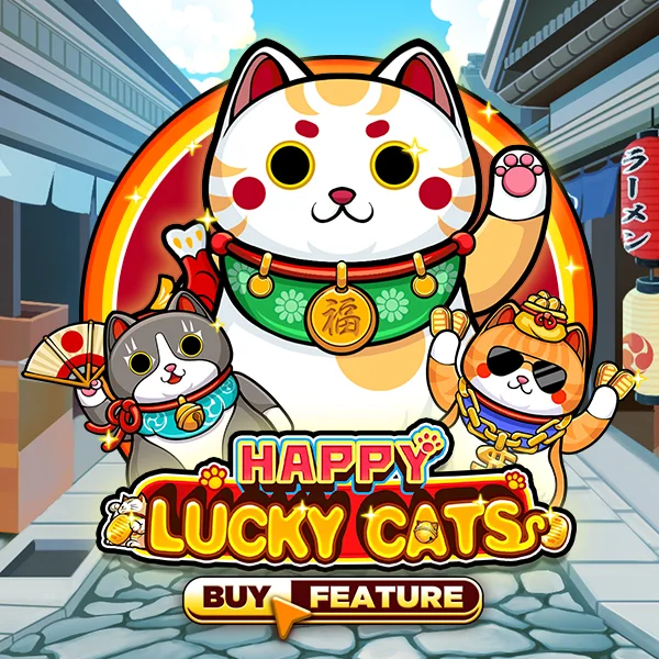 Microgaming : Happy Lucky Cats - LUCKYGAMING138