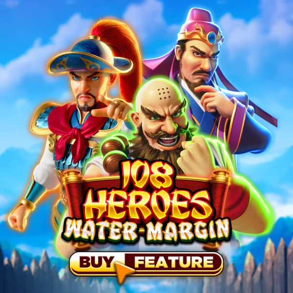 Microgaming : 108 Heroes Water Margin - LUCKYGAMING138